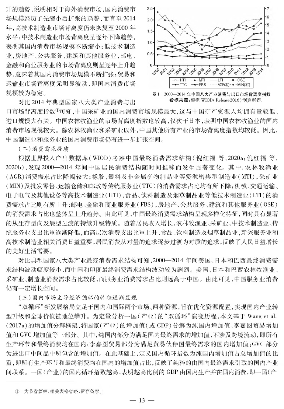 “双循环”视角下国内消费需求扩量提质对全球价值链升级的影响研究.pdf_第3页