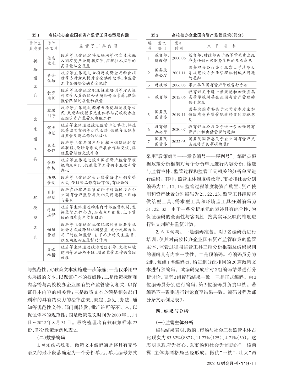 高校校办企业国有资产监管政策的量化研究.pdf_第3页