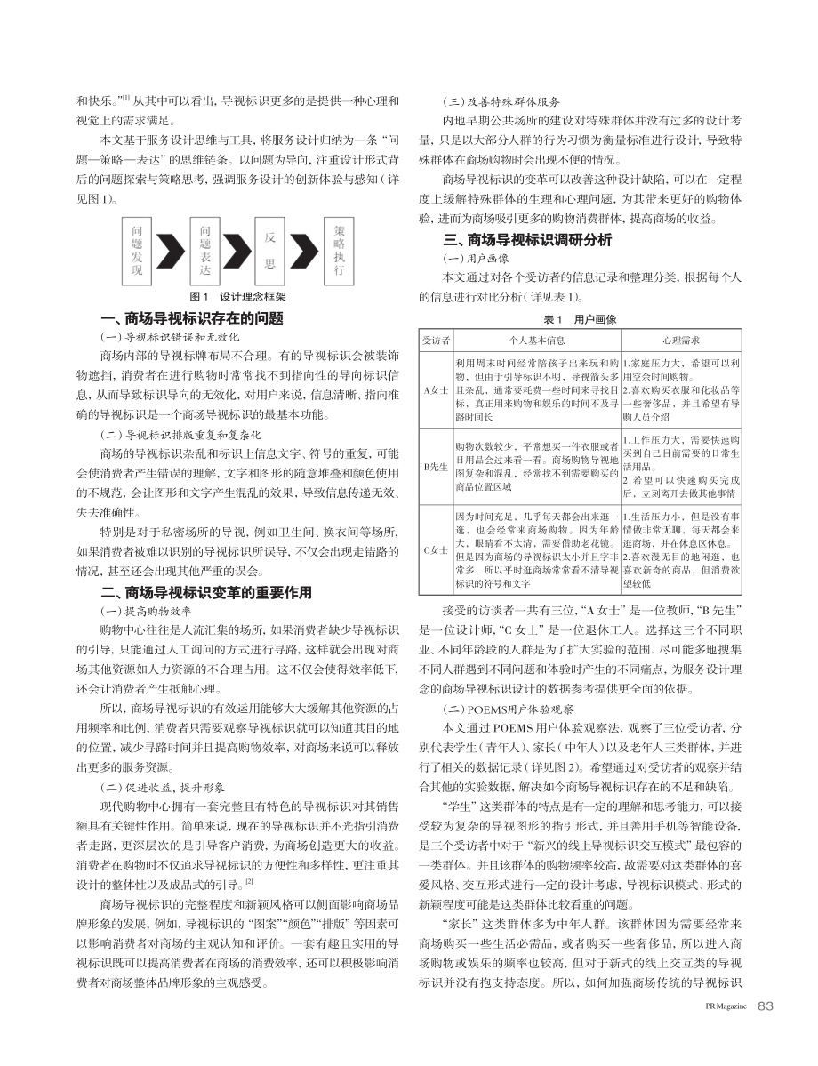 基于服务设计理念对中国内地商场导视标识问题的研究_吕志翔.pdf_第2页