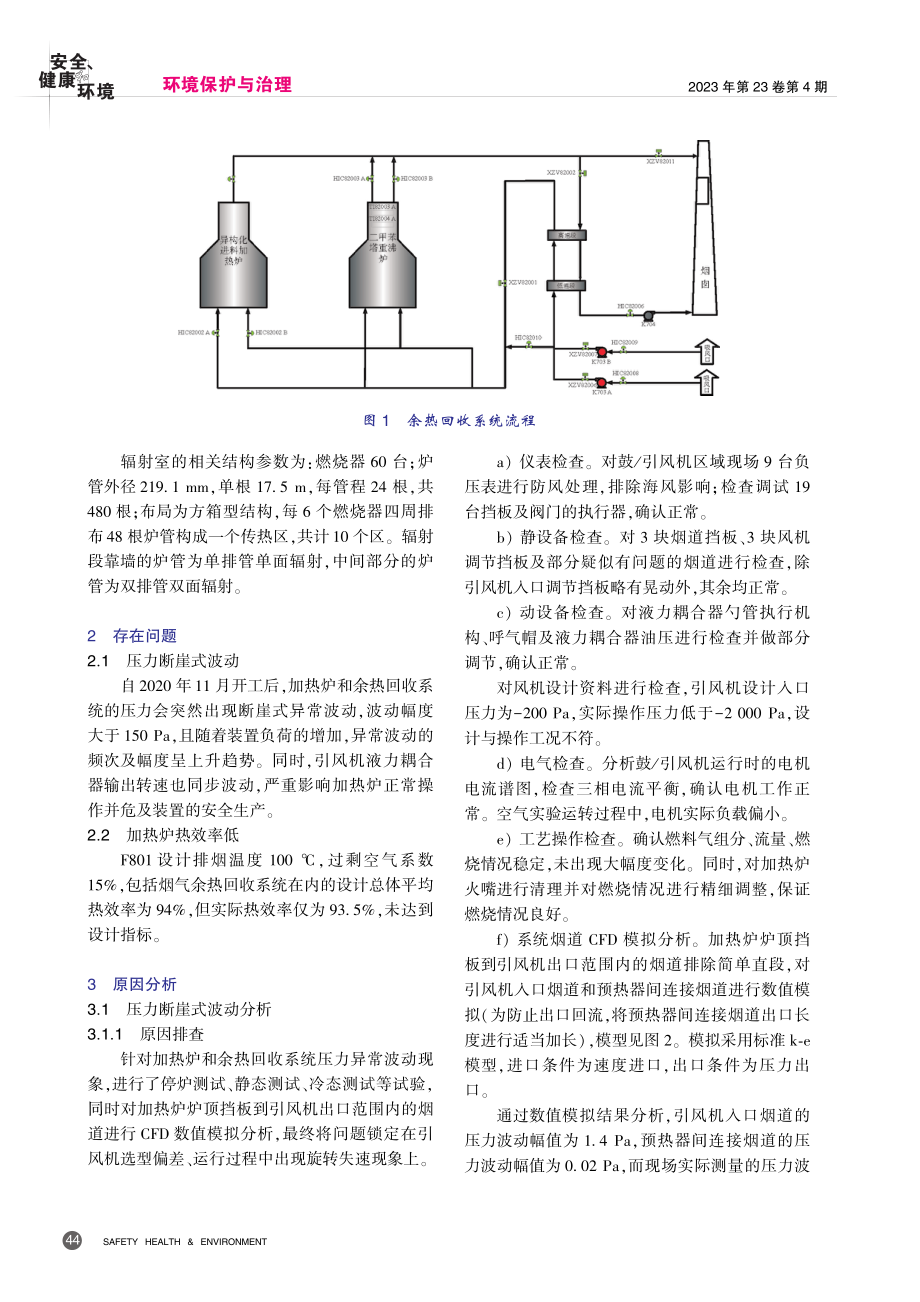 对二甲苯装置加热炉节能优化存在问题及整改措施.pdf_第2页