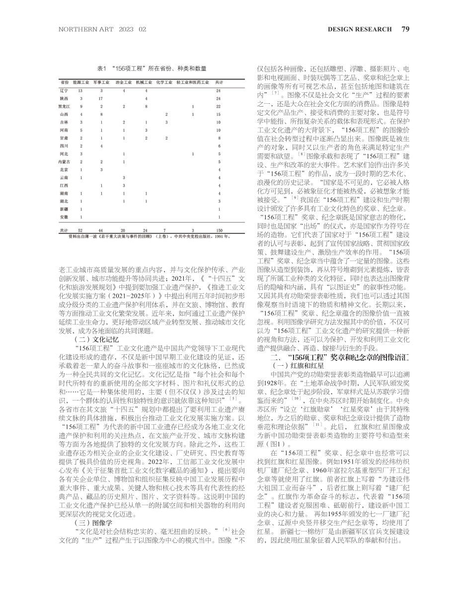 工业文化遗产保护背景下“156项工程”图像价值发掘——以奖章、纪念章为例.pdf_第2页