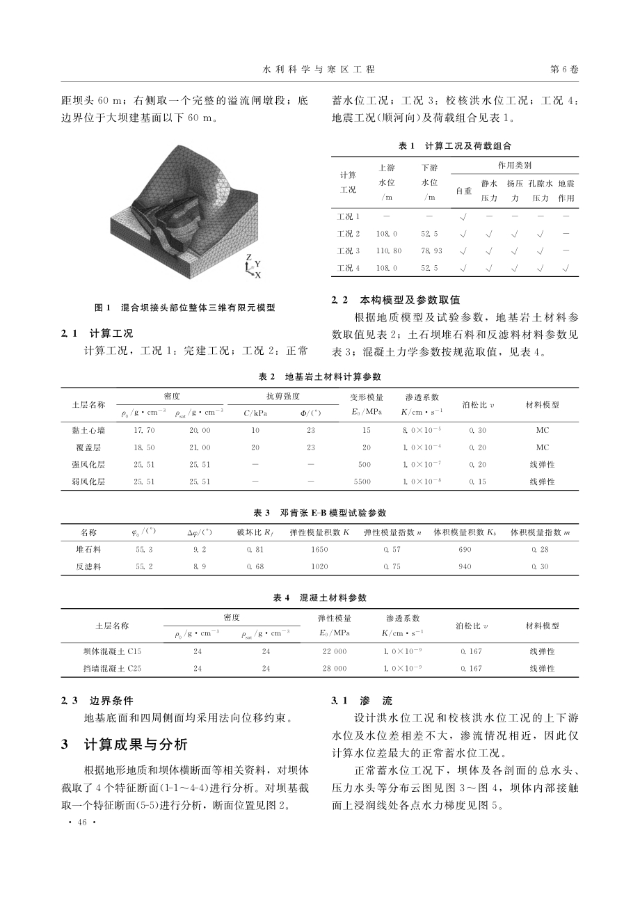 基于COMSOL_Mult...ics的混合坝接头数值分析_张丽娟.pdf_第2页