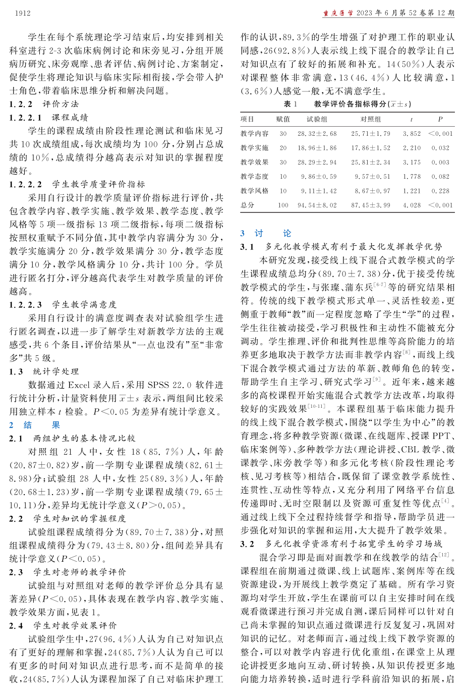 基于临床能力提升的线上线下混合式课程教学改革的实践与应用.pdf_第2页