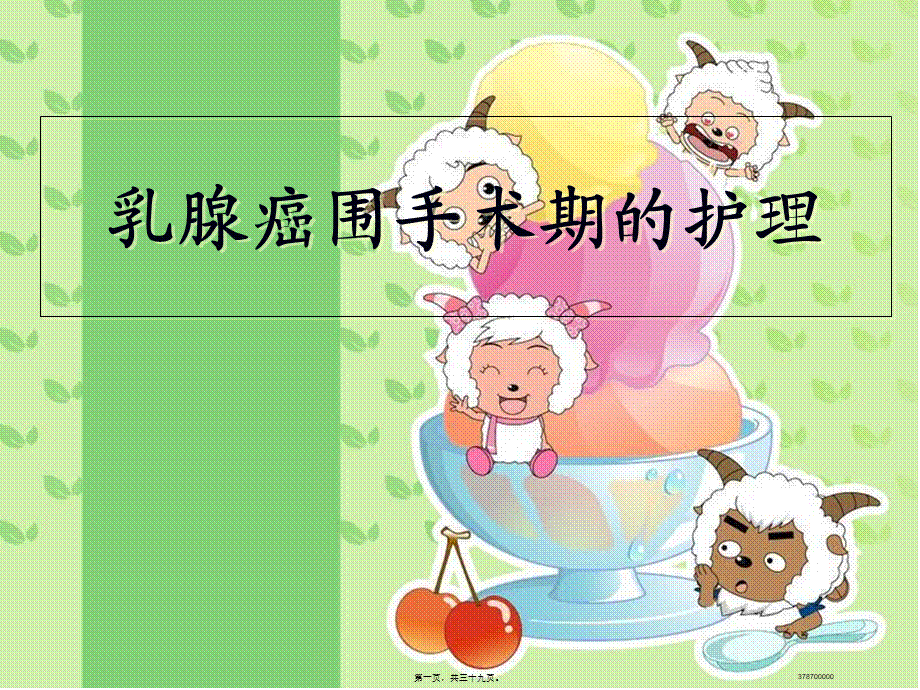 乳腺癌围手术期的剖析.pptx_第1页