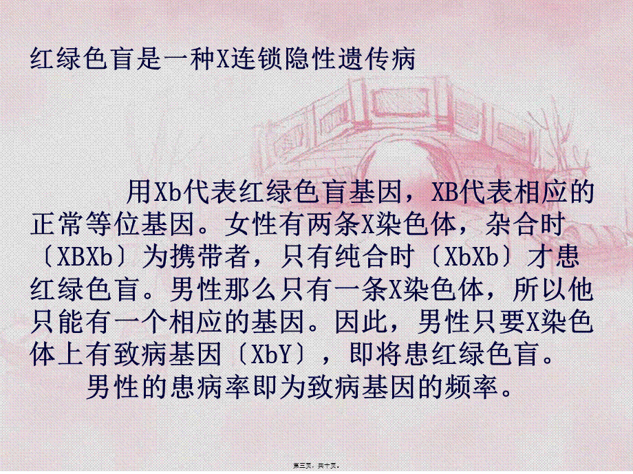 X连锁隐性遗传病简述.pptx_第3页