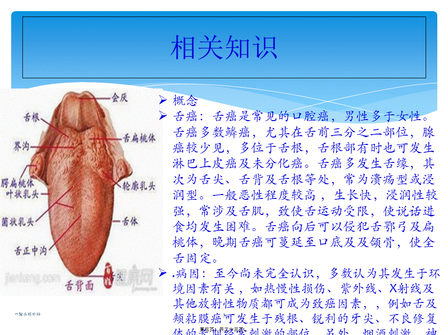 一例舌癌病人的教学查房.pptx_第3页