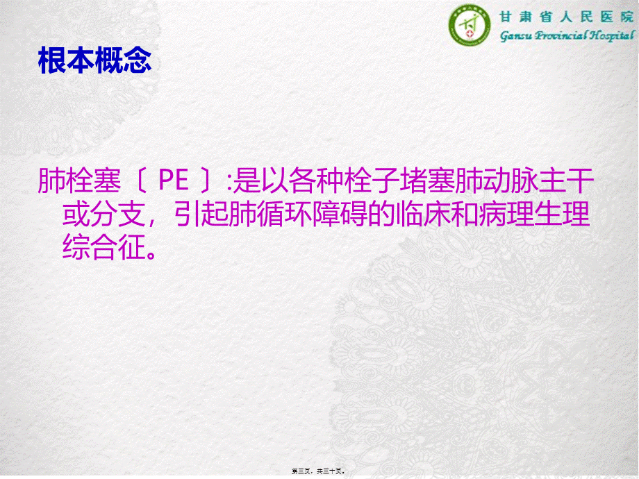 中国急性肺栓塞指南2015版.ppt_第3页