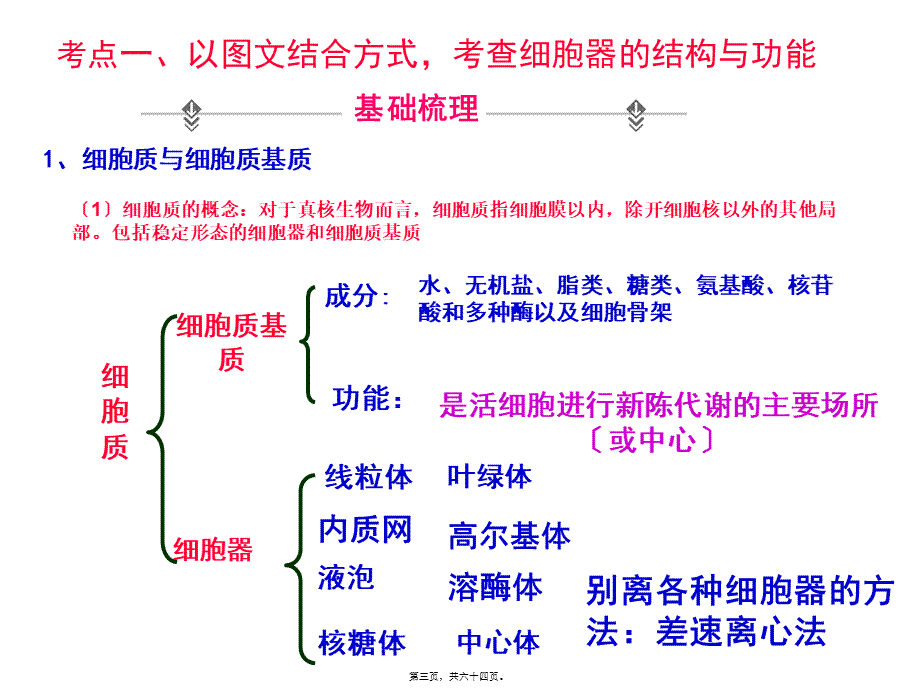 一轮复习细胞器.pptx_第3页