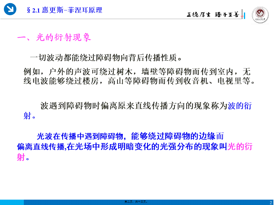 §2.1-惠更斯-菲涅耳原理.pptx_第2页