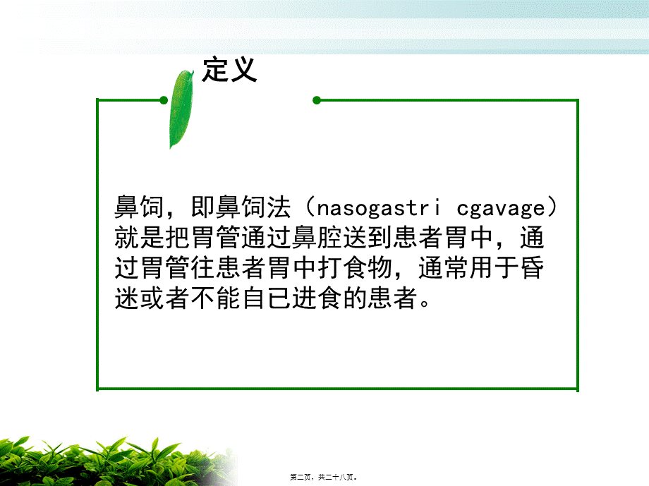 危重病人的鼻饲及注意事项.pptx_第2页