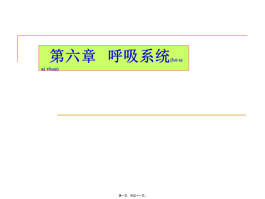 2022年医学专题—第六章---呼吸系统.ppt_第1页