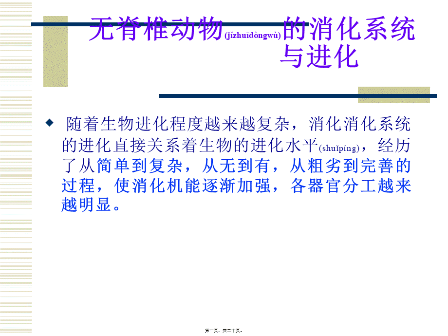 2022年医学专题—无脊椎动物消化系统比较剖析.ppt_第1页