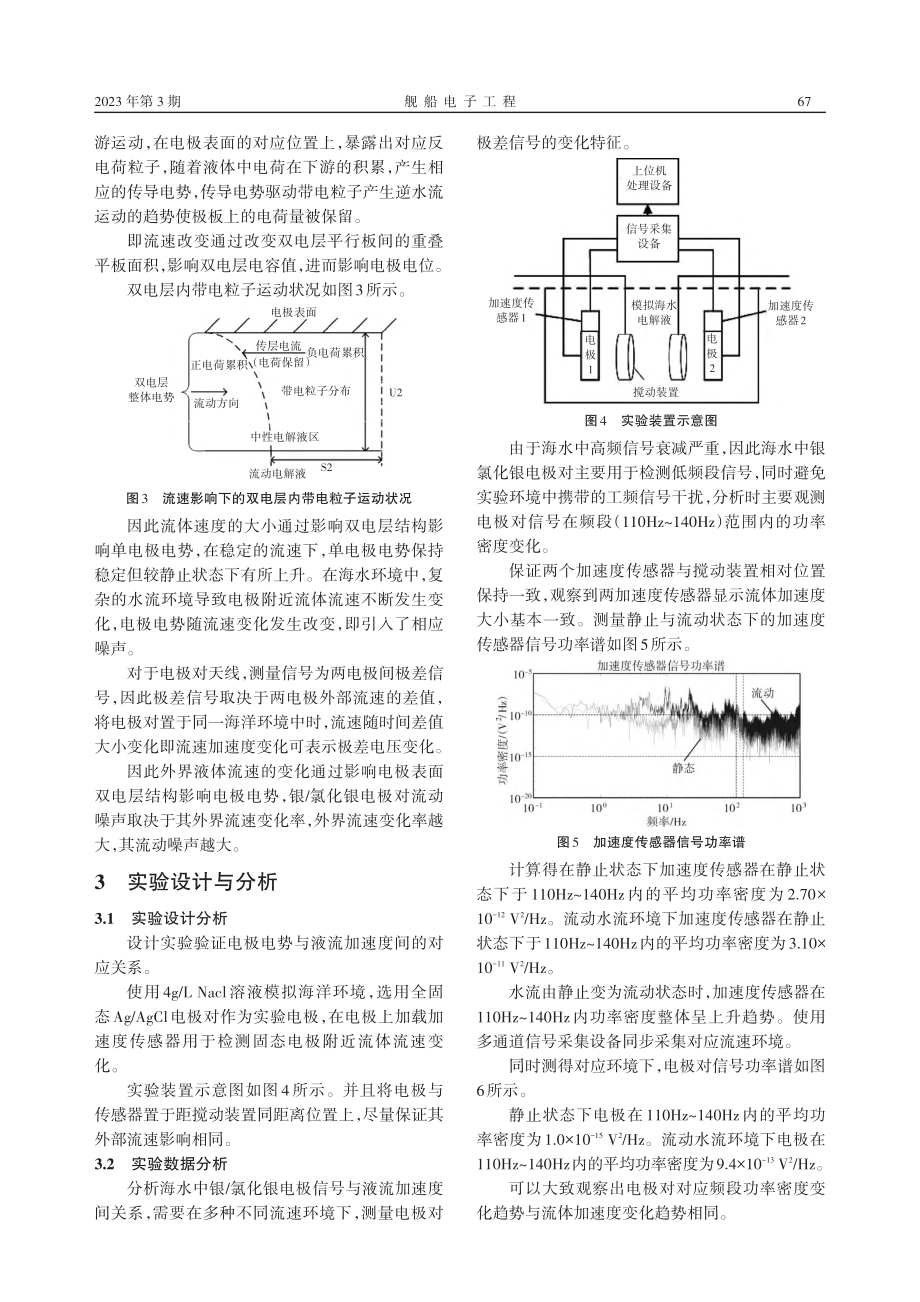 海水中电极对拖曳天线运动极化噪声特性分析_王宇航.pdf_第3页