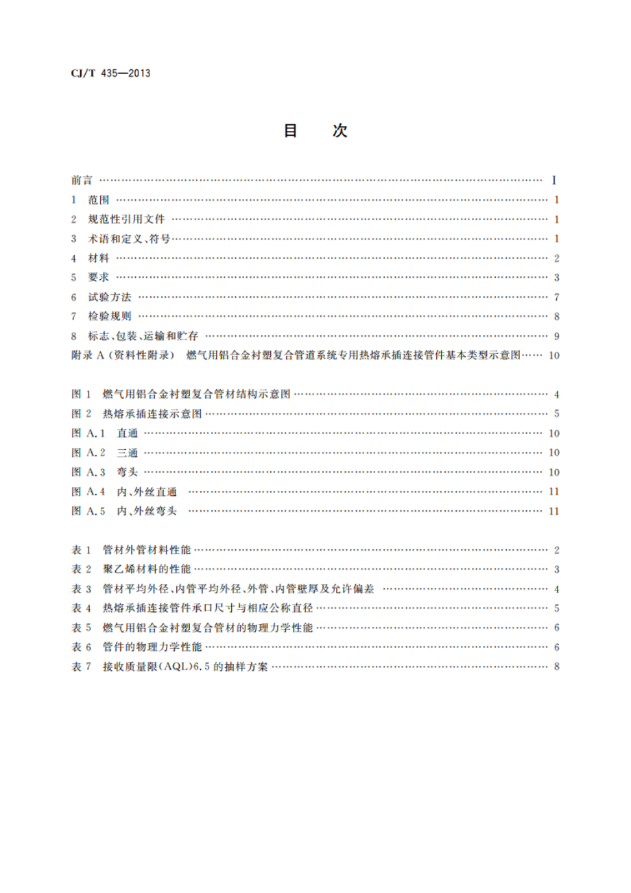 燃气用铝合金衬塑复合管材及管件 CJT 435-2013.pdf_第2页