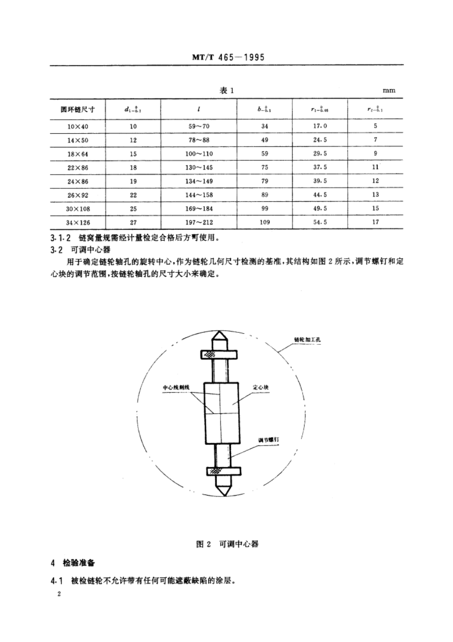 矿用刮板输送机驱动链轮检验规范 MTT 465-1995.pdf_第3页