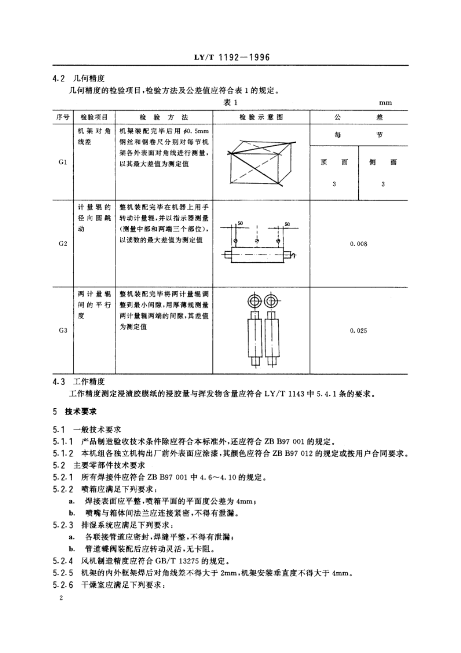 卧式浸渍干燥机通用技术条件 LYT 1192-1996.pdf_第3页