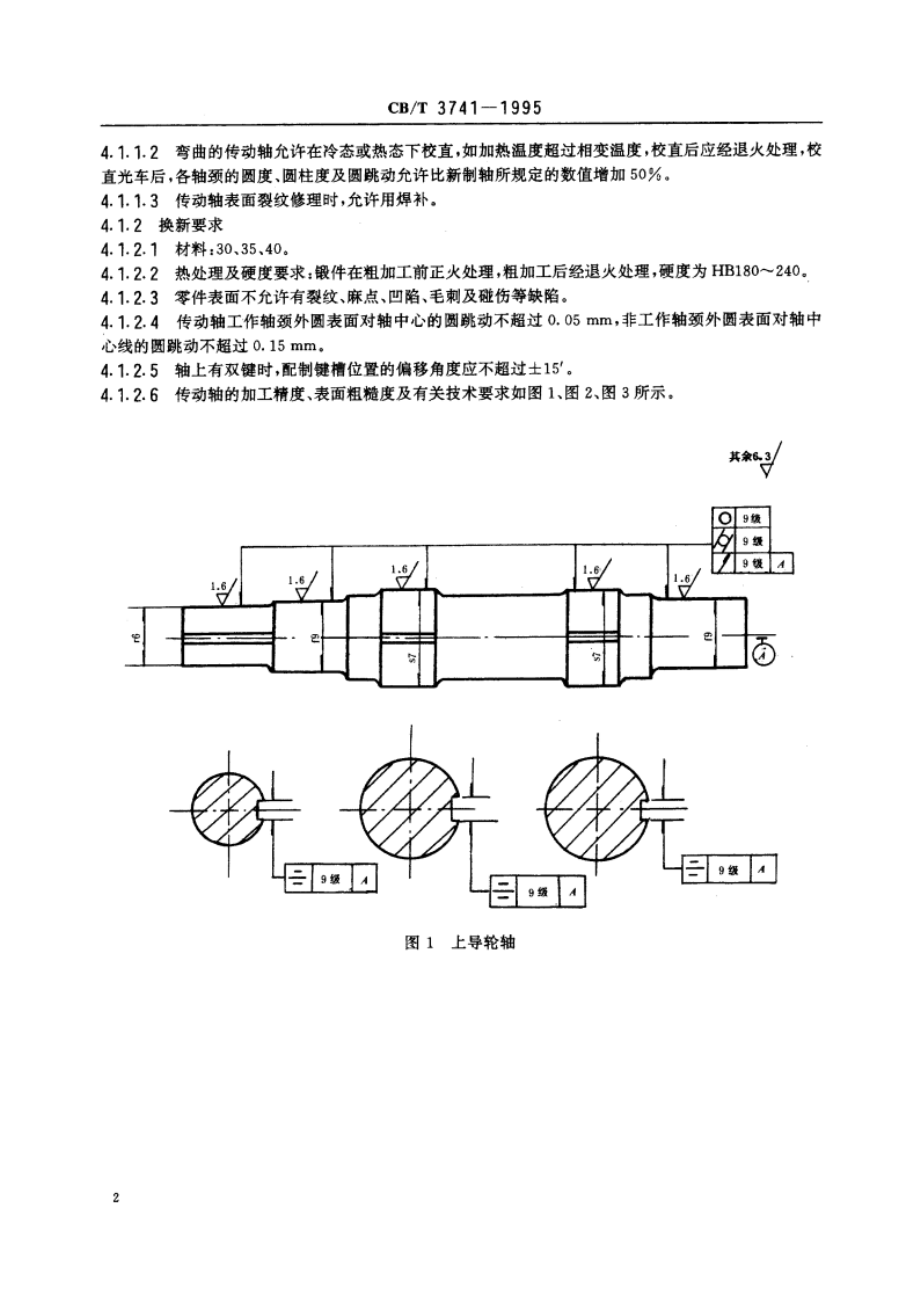 链斗挖泥船斗桥修理技术要求 CBT 3741-1995.pdf_第3页