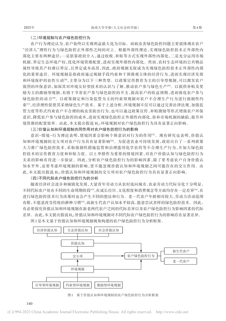 价值认知、环境规制对蕉农绿...变量Probit模型的证据_王芳.pdf_第3页