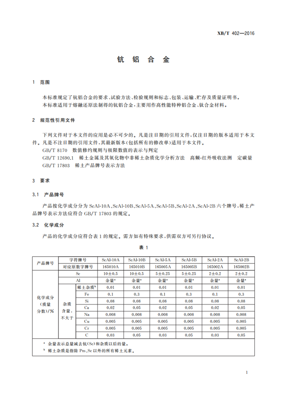 钪铝合金 XBT 402-2016.pdf_第3页