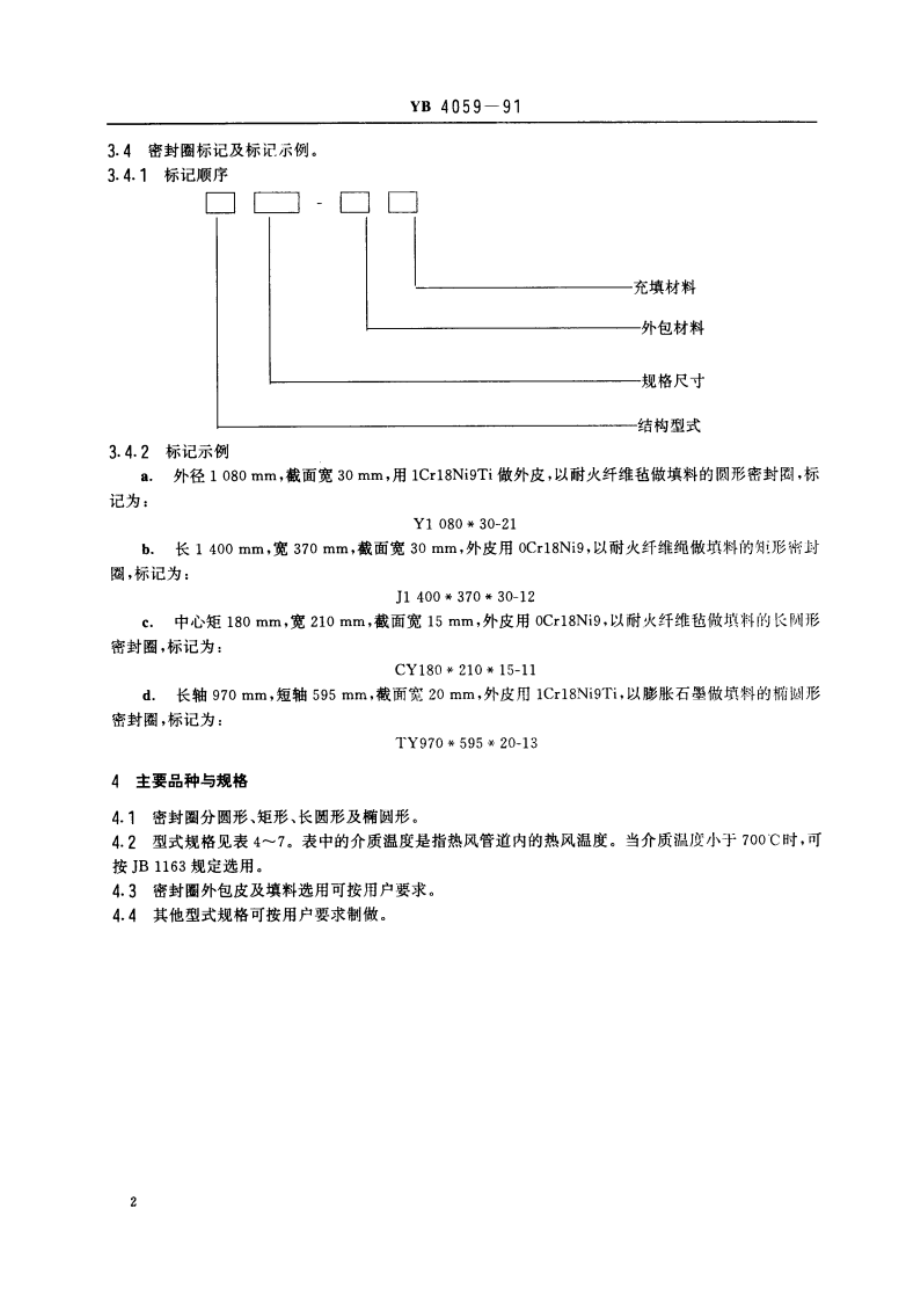 金属包覆高温密封圈 YB 4059-1991.pdf_第3页