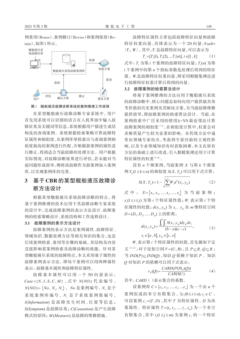 基于CBR的舰船液压故障诊断专家系统_秦楠.pdf_第2页