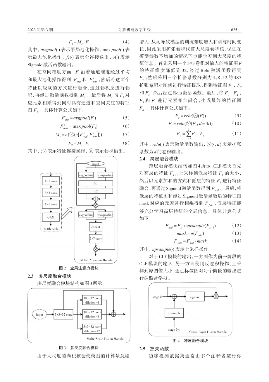 跨层多尺度特征融合的边缘检测模型_杨祖源.pdf_第3页