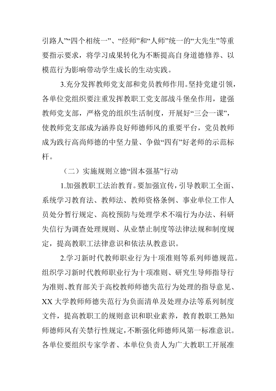 2023年关于在全校开展师德集中学习教育的实施方案.docx_第2页