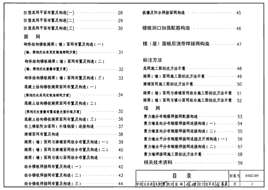 04SG309 钢筋焊接网混凝土楼板与剪力墙构造详图.pdf_第2页