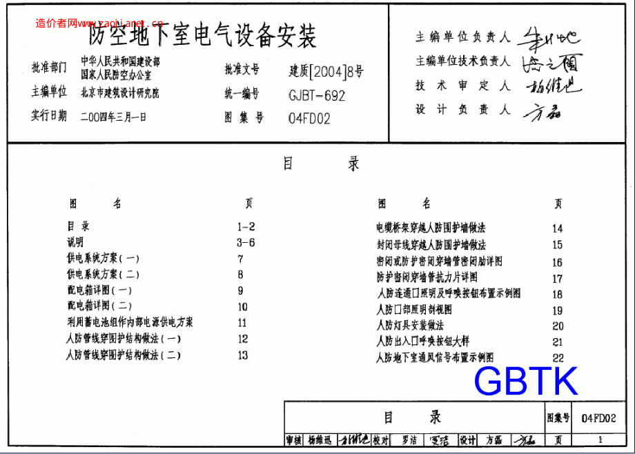 04FD02防空地下室电气设备安装图集.pdf_第1页