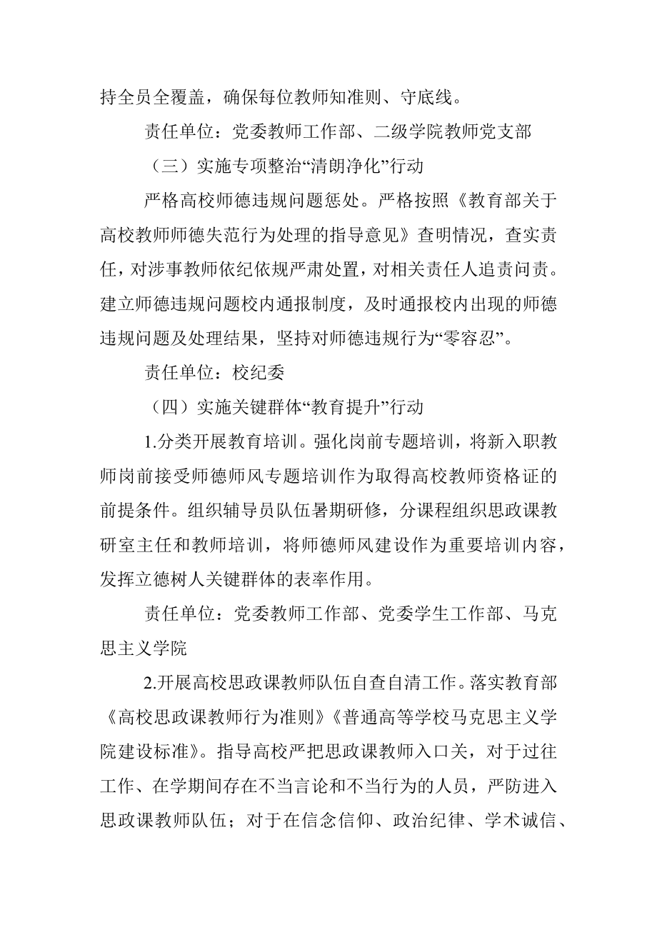 2023某高校师德集中学习教育实施方案.docx_第3页