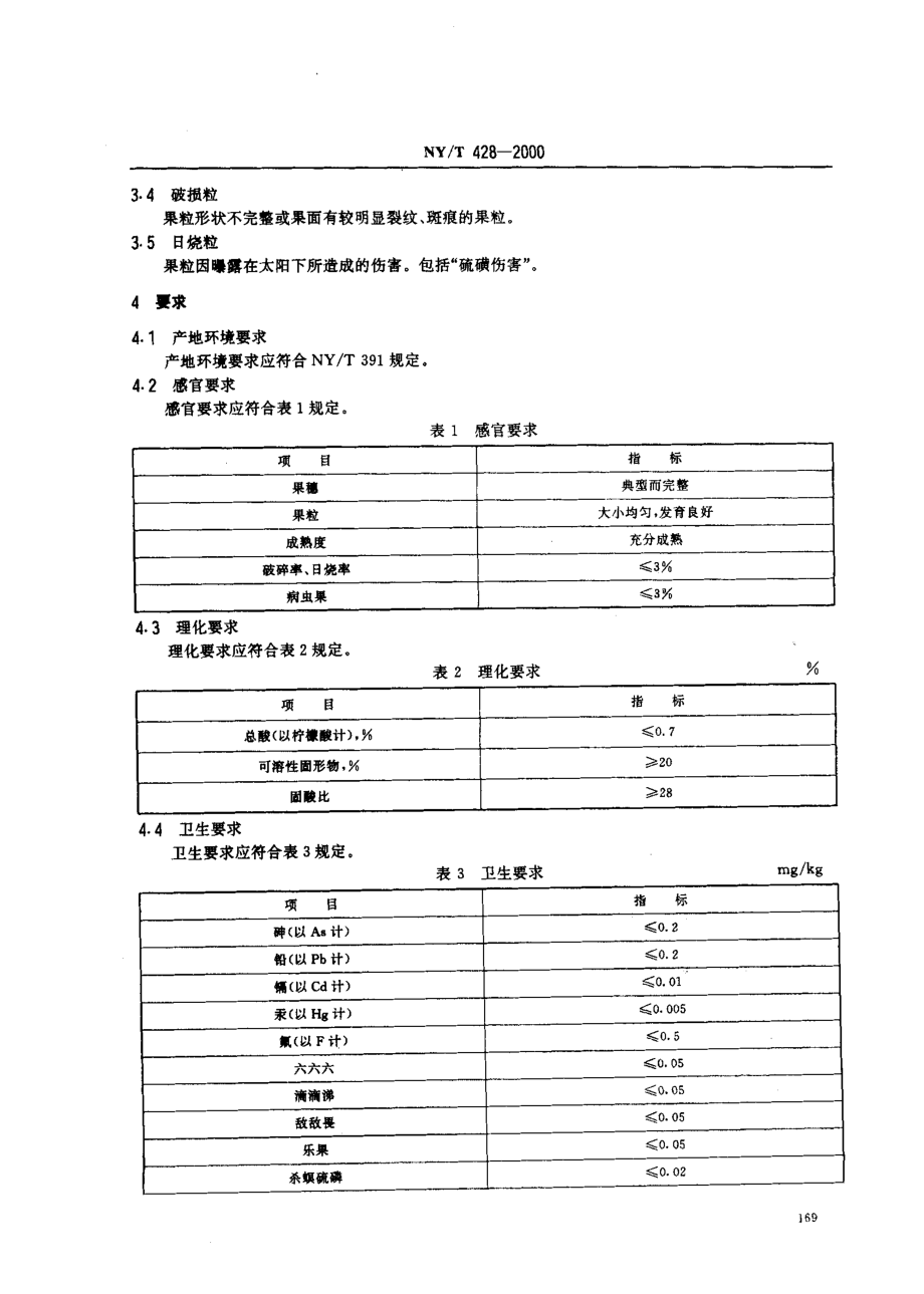 NYT 428-2000 绿色食品 葡萄.pdf_第3页