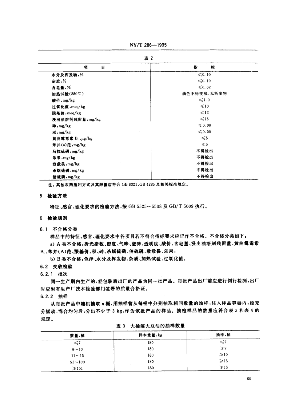 NYT 286-1995 绿色食品 大豆油.pdf_第2页