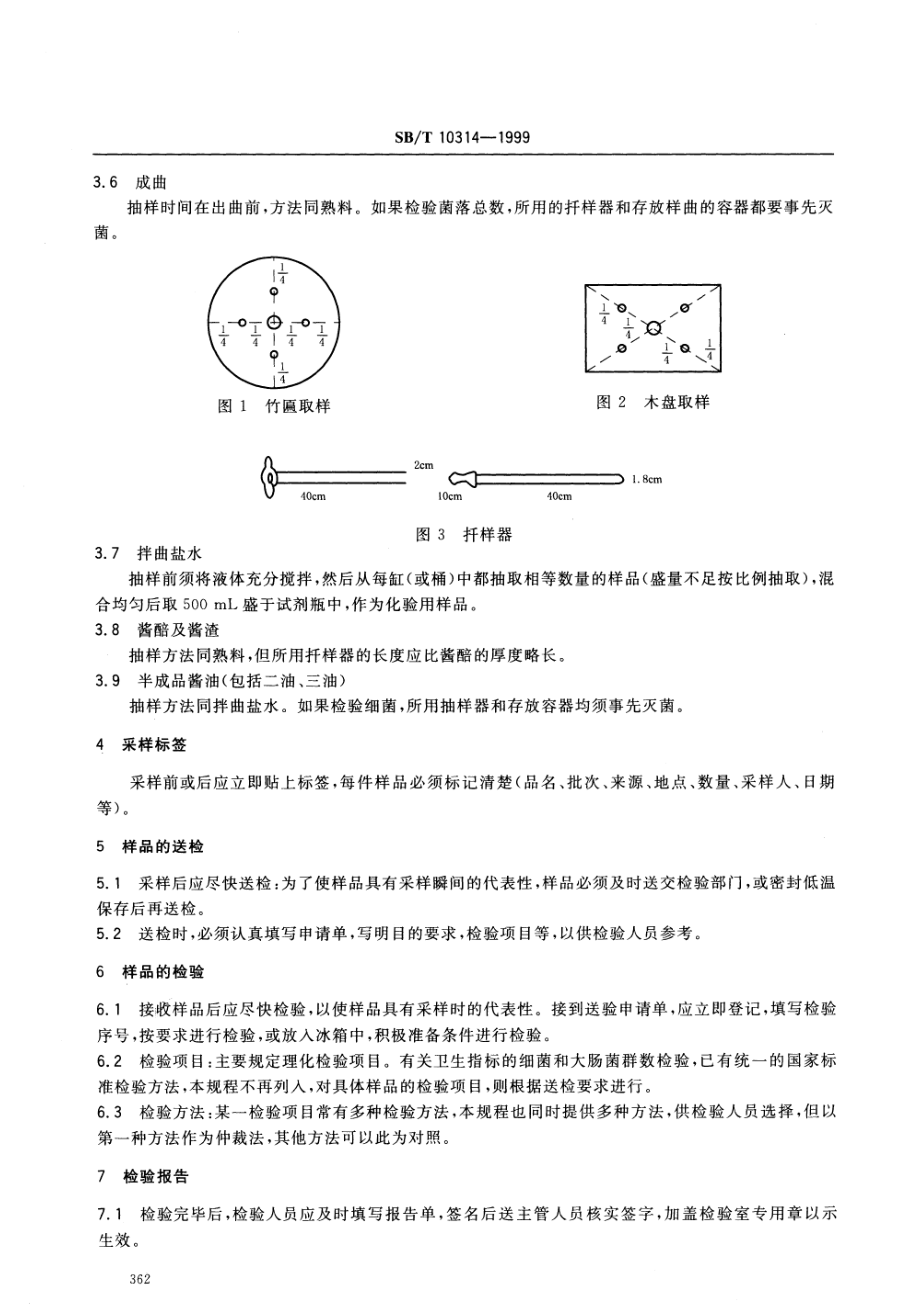 SBT 10314-1999 采样方法及检验规则.pdf_第2页