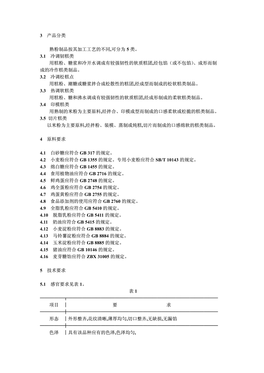 SBT 10225-1994 熟粉类糕点通用技术条件.pdf_第2页