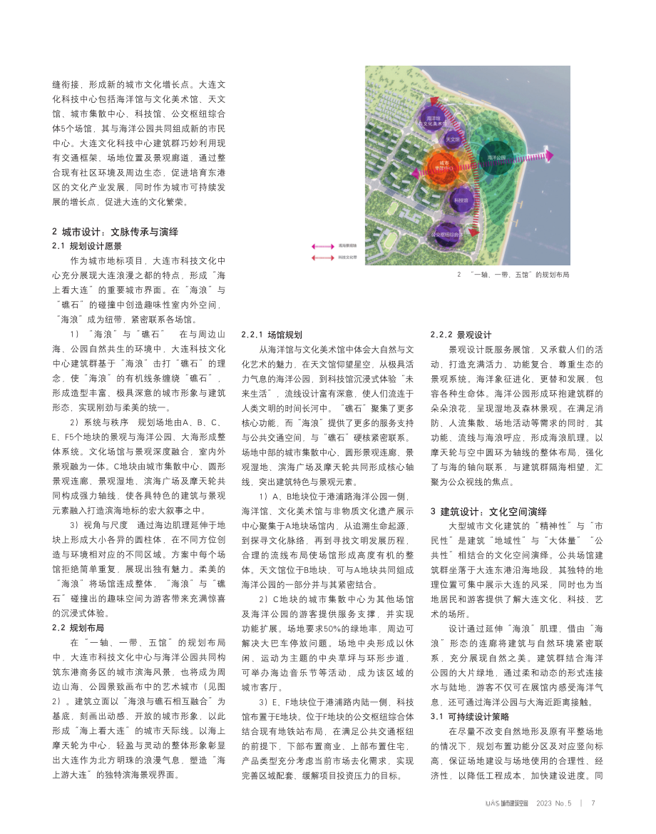 多馆式城市文化建筑群空间演绎研究——以大连市科技文化中心为例.pdf_第2页