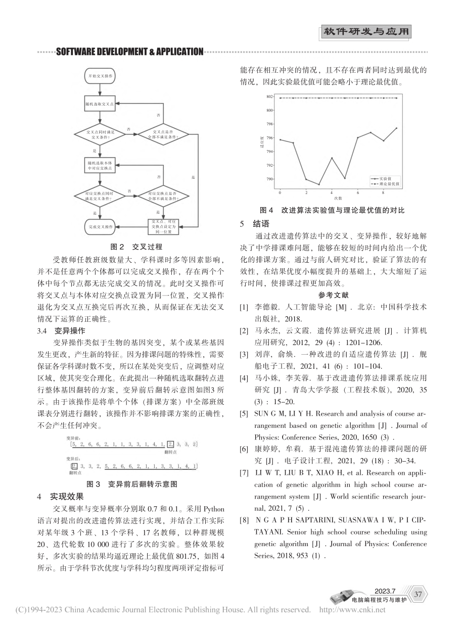 改进遗传算法在中学排课问题中的研究_刘志华.pdf_第3页