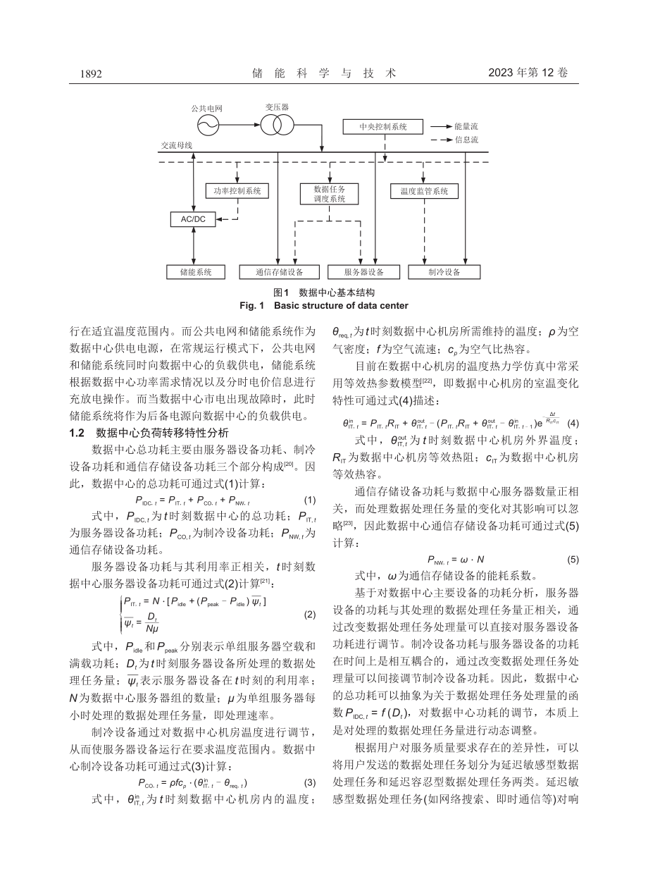 基于MDP-ADMM的数据中心储能系统优化运行方法.pdf_第3页