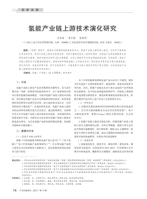 氢能产业链上游技术演化研究_王佳晨.pdf