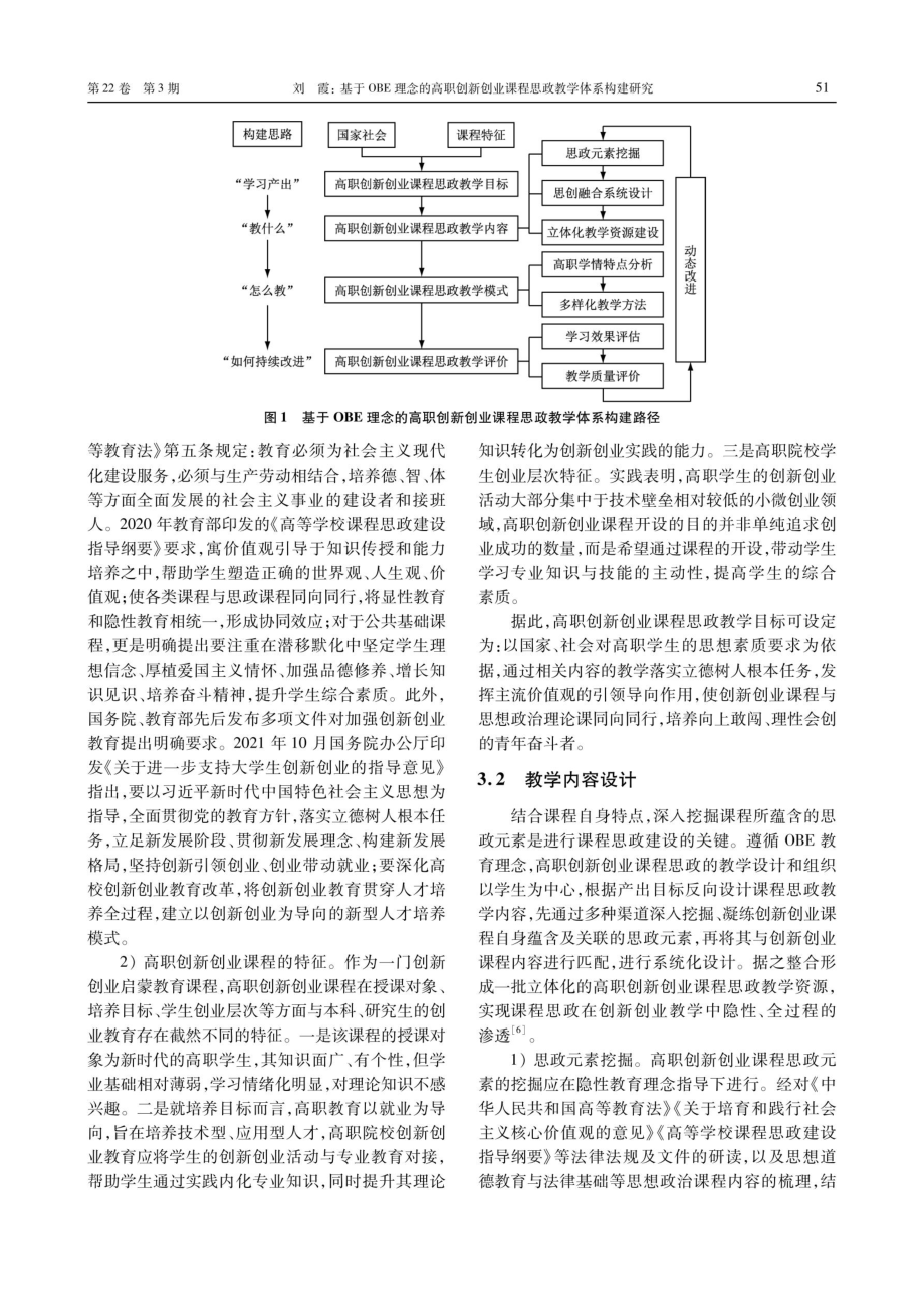 基于OBE理念的高职创新创业课程思政教学体系构建研究.pdf_第3页