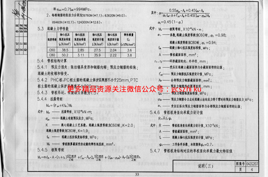 预应力混凝土桩图籍04ZG207（中南标）.pdf_第3页