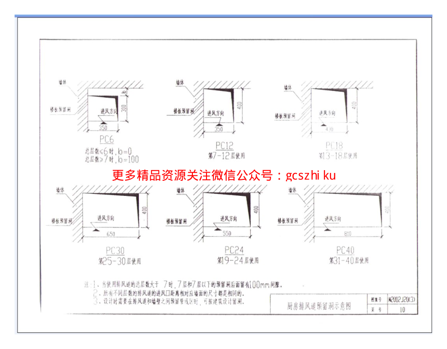 闽2002J20(3) 住宅厨房卫生间排风道选用图集(三).pdf_第3页