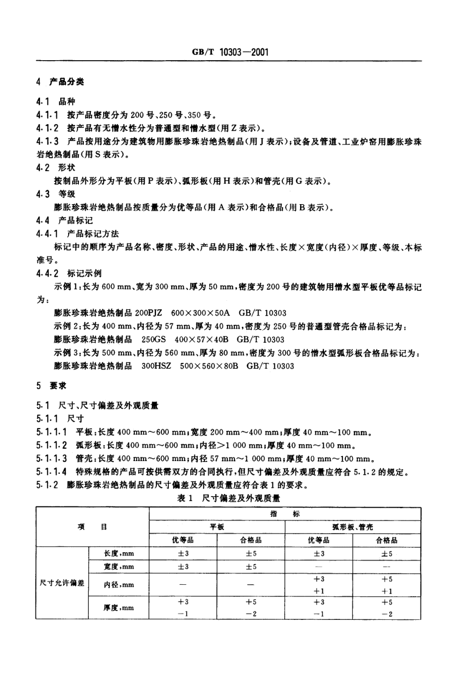 GBT10303-2001 膨胀珍珠岩绝热制品.pdf_第3页