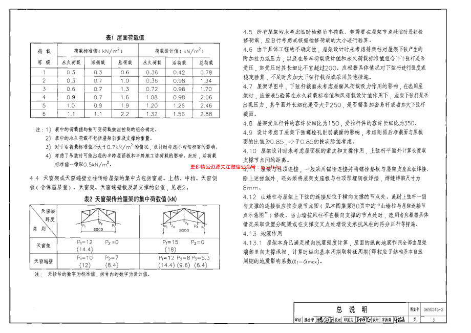 06SG515-2 轻型屋面梯形钢屋架(剖分T型钢).pdf_第3页