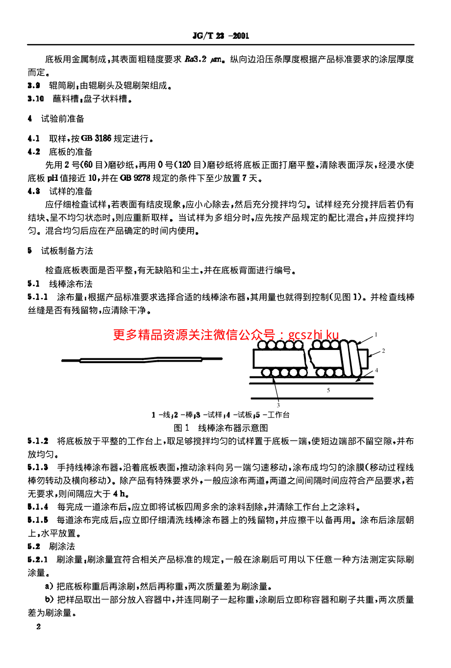 JGT23-2001 建筑涂料涂层试板的制备.pdf_第3页