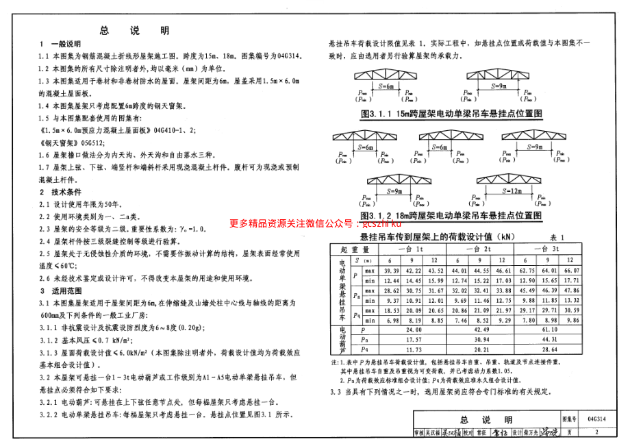 04G314 钢筋混凝土折线形屋架.pdf_第2页