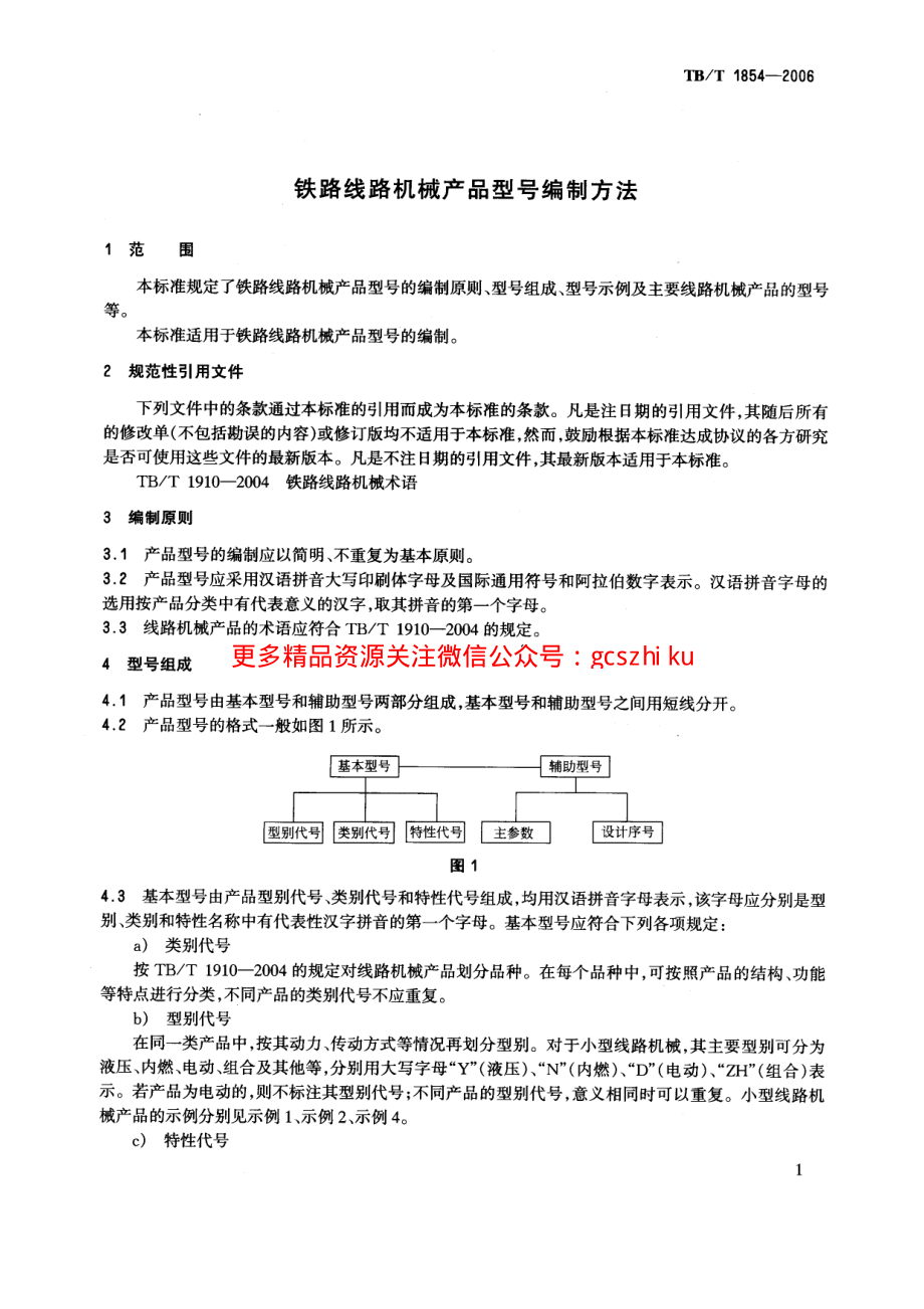 TBT1854-2006 铁路线路机械产品型号编制方法.pdf_第3页