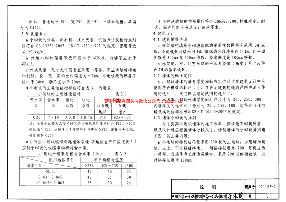 02J102-2 框架结构填充小型空心砌块墙体建筑构造.pdf_第3页