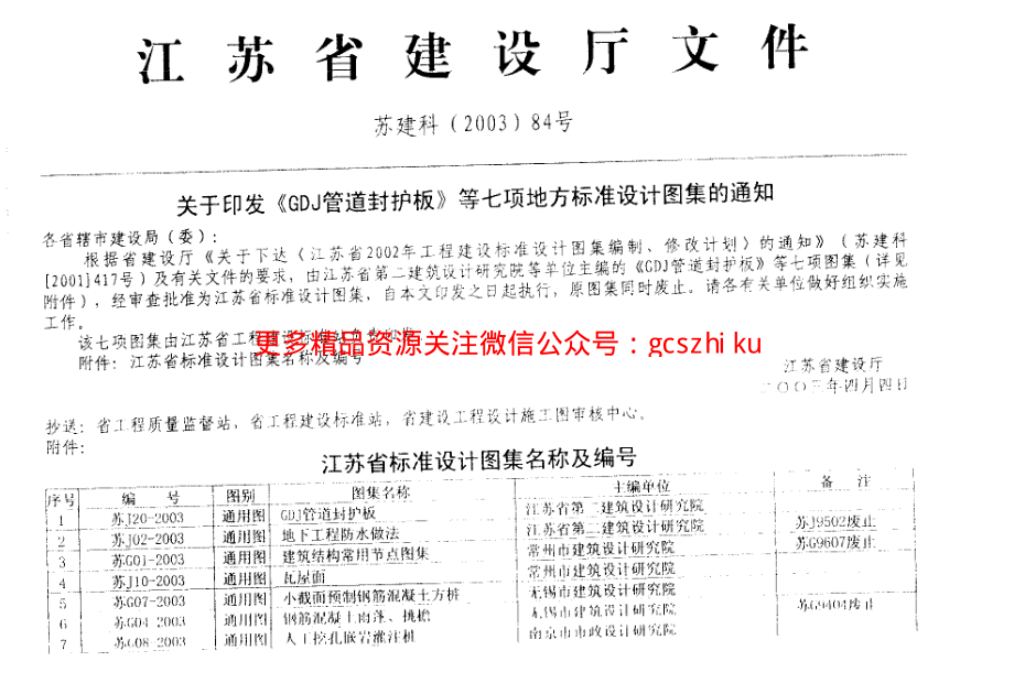 苏G01-2003(05系列江苏省工程建设标准设计图集).pdf_第3页