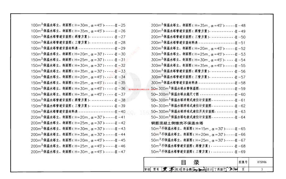 07S906 给水排水构筑物设计选用图.pdf_第3页