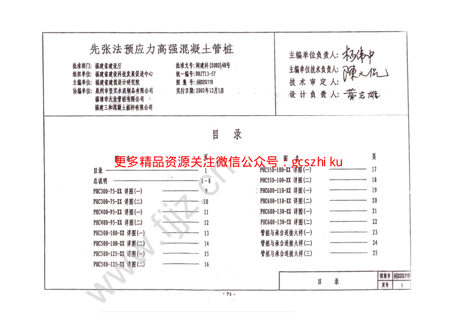 闽02G119先张法预应力高强混凝土管桩.pdf_第1页